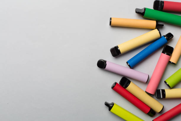 Disposable vape flavor trends 2026 wholesale display showing diverse flavor options in US smoke shop