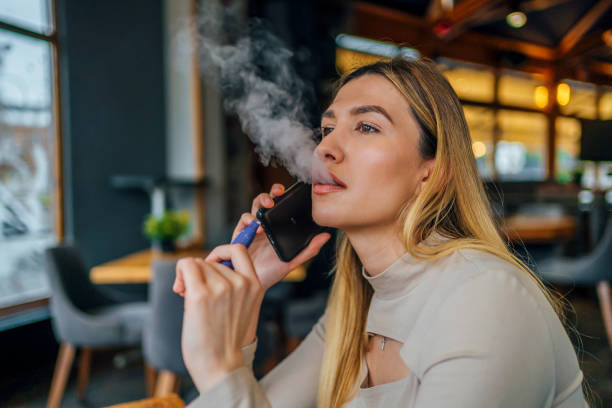 Organized vape wholesale warehouse with climate-controlled storage