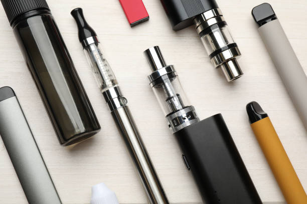 USB-C charging setup for Leaf Bar Titanium 50000 disposable vape wholesale inventory
